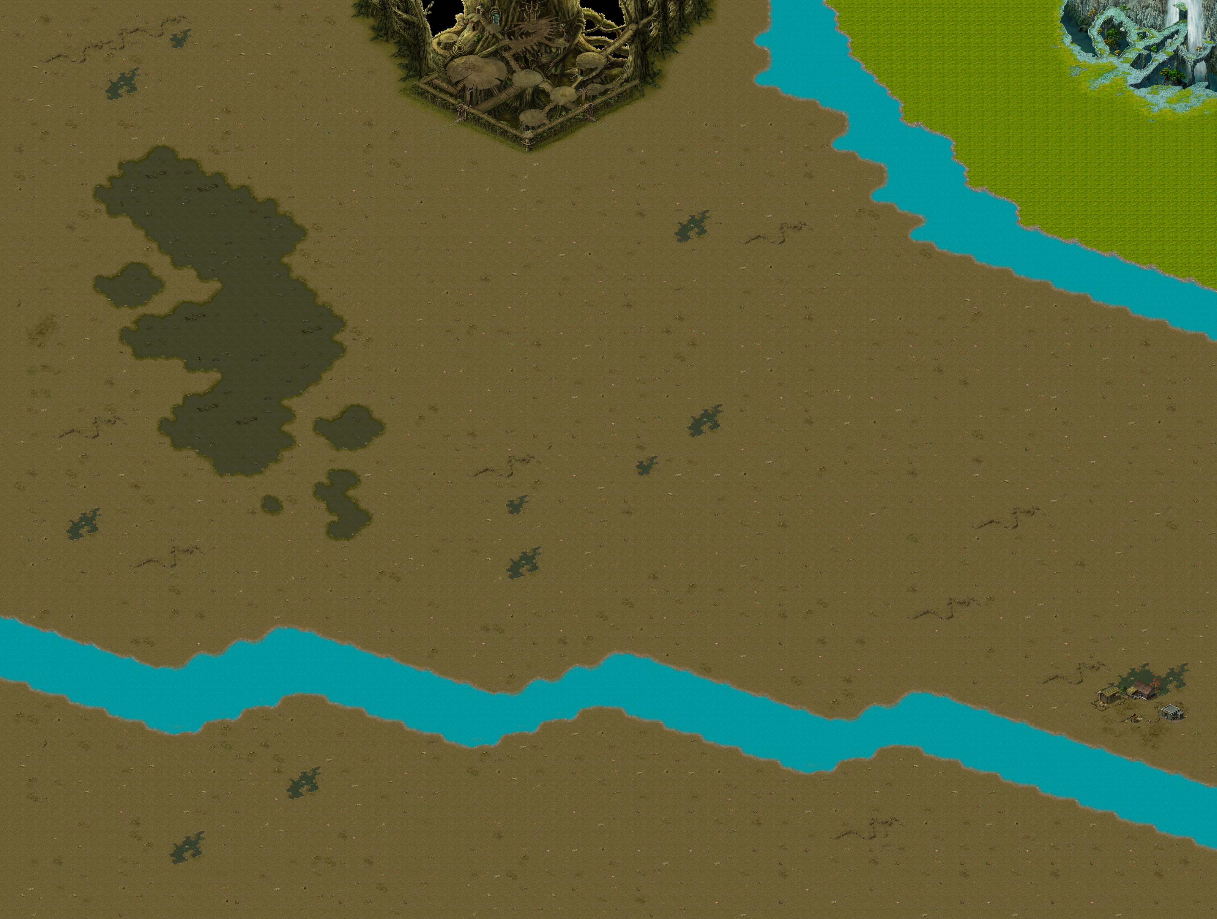 Phoenix Castle boss map