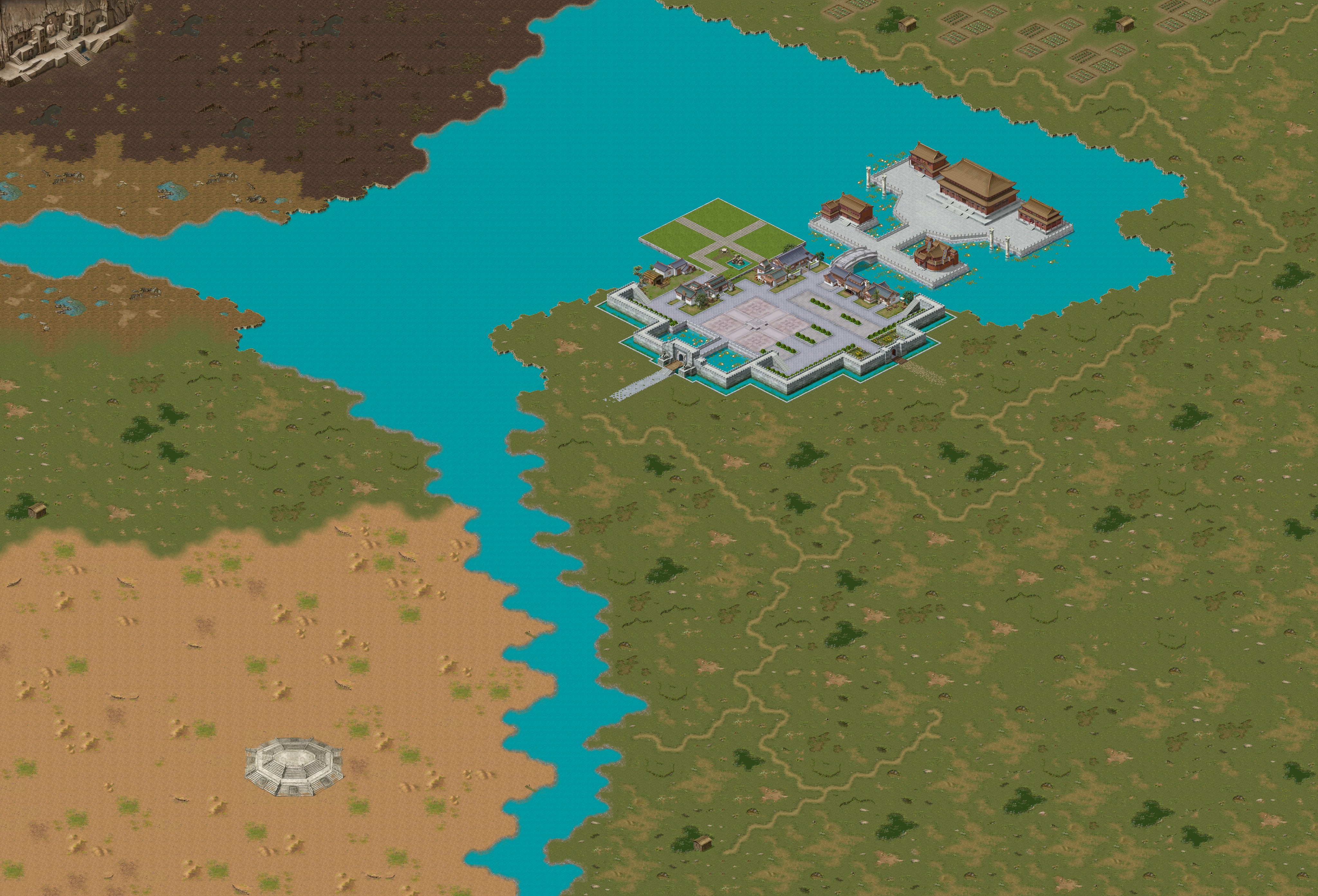 Twin City boss map